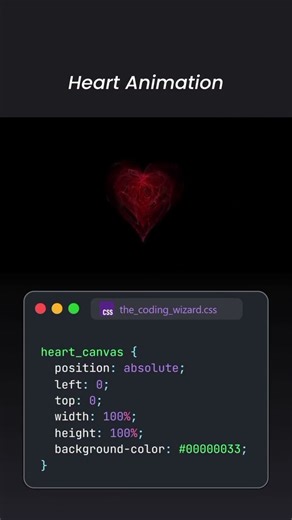 Creating a digital heartbeat with code. ❤️ #creativecoding #javascript #generativeart #shorts