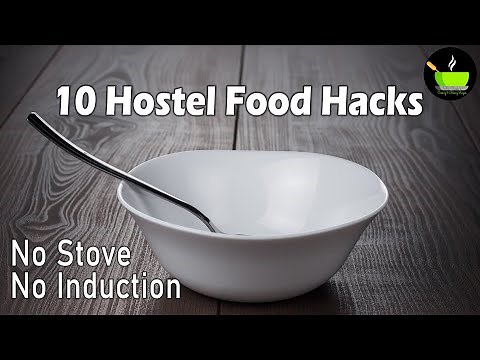 10 Easy Hostel Recipes | Quick Food Recipes For Hostel Life | Hostel Food Hacks | No Fire Cooking