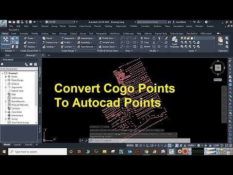 Convert Cogo Points To Autocad Points- 17