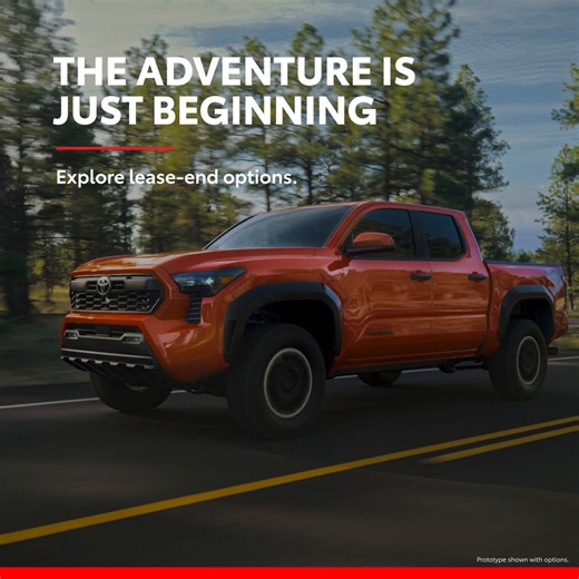 The end of your lease doesn’t mean the journey is over! Discover which path is the right option for you at lease-end: https://toyota.us/3N1LqXd | Toyota Financial Services USA