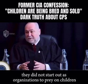 This is not conspiracy this is testimony. Former CIA officer Robert David Steele exposed what many still refuse to believe: that children are being bred, trafficked, and imported by the plane load, often through state systems like CPS (Child Protective Services) under the guise of “protection.” These are not isolated incidents this is an organized, systemic industry of exploitation involving the elite, intelligence agencies, and global trafficking networks. While the media distracts you with hea
