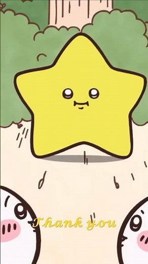 【ちいかわ】𝓣𝓱𝓪𝓷𝓴 𝔂𝓸𝓾 #アニメ #ちいかわ #ちいかわアニメ #ハチワレ #イケボ #流れ星 #オムライス #thankyou