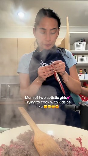 40K views · 1.3K reactions | For anyone who thinks I don’t get overstimulated whilst my girls help me cook.. think again but they are learning and that’s what’s important  Using my favourite bone broth from @nutraorganics  gotta get on to it if your working on your gut health  #mum #autismmom #autismfamily #autism #specialneedsmom #specialneeds #cookwithme #cooking #easyrecipe #lebanesefood #fyp | Natasha Delrosario | Facebook