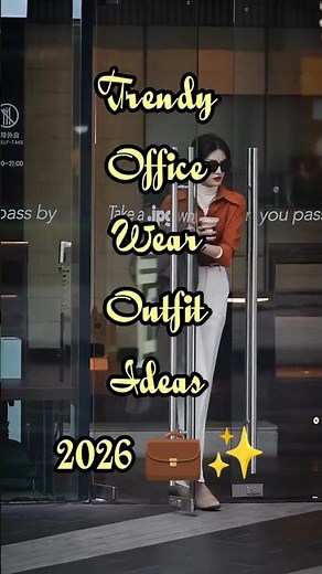 Trendy Office Wear Outfit Ideas 2026 💼✨ #shorts #officewear #outfitideas #formalwear #trending