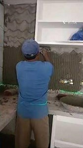 how to fit a tile 👌 #tile fitting tip 😉💪#yt.