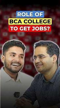 💥Do BCA From Good College Only Because REALITY by Faizan BCA! #shorts #bca #bcareality #bcacourse