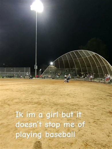 Irdc what u guys say that im a girl playing baseball like bruh idc i think im good ngl
