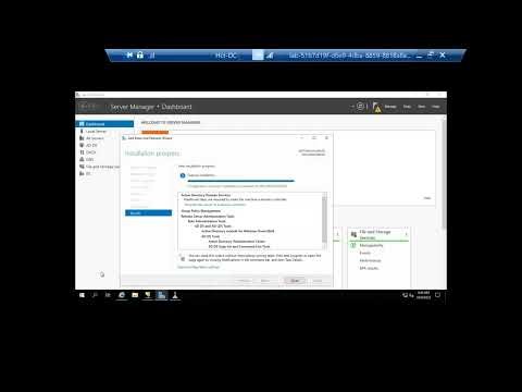 Lab6,7 Install Active Directory Domain Services