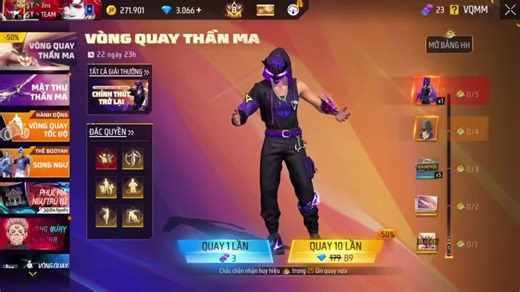 Phần 414 | Tốn bao nhiêu KC để sở hữu trang phục huyền thoại thần ma #OB52 #lqv #SuuTamTetUGC #TetFreeFire2026