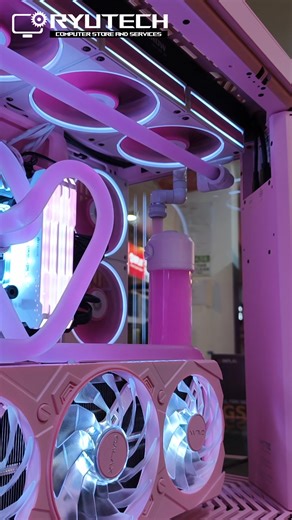 💗💦 Custom Pink Water-Cooling PC Done! Aesthetic Performance in one beautiful setup ✨ 📍 Ryutech PC Store Branches: • Baliuag Main Branch: 765-A Benigno S. Aquino Ave, Baliuag, Bulacan • Baliuag Branch 2: Doña Remedios Trinidad Hwy, Baliwag, Bulacan • Pampanga: 1911 MacArthur Hwy, Balibago, Angeles City • Las Piñas: LDM Apartment, 316 Real St, Talon 1, Las Piñas 🌐 Online Stores: Shopee: https://shopee.ph/ryutechpcstore_main Lazada: https://www.lazada.com.ph/shop/ryutech-pc-store-main/ TikTok S