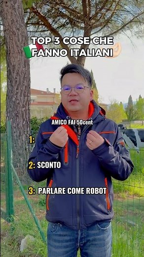 Top 3 things Italians do #irony #funnyvideos