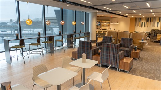 Bradley Airport Escape Lounge reopens with more space, perks