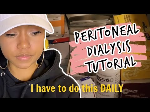 My Daily Peritoneal Dialysis | TUTORIAL (Amia Machine)
