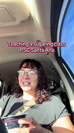 A beauty school that cares about their students education is a yes in my book!! Today I spent the morning teaching a sugaring class and it was an amazing experience ☺️🫶🏼😊 #beautyschool #socal #santaana #sugaring #education
