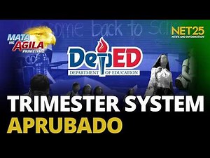 Planong trimester system ng DepEd, aprub sa Economic Council