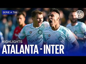 ATALANTA 2-3 INTER | HIGHLIGHTS | SERIE A 22/23 ⚫🔵🇬🇧