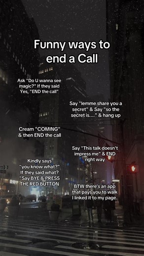 Funny Ways to End a Call: Unique Techniques