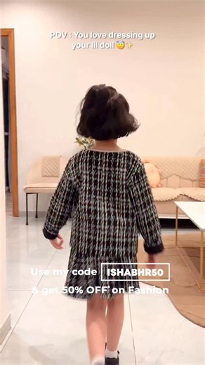 2.4K views | Mom’s love shows up even in the smallest outfit details. 泥 Use code ISHABHR50 to get flat 50% off on the entire fashion range ️ Credits: i.ishanvi.2020 Search product code on Firstcry.com: 20627645, 18081051, 18249445, 21015967, 20585944, 20709802, 15792705, 19899921, 18615156, 20540506 #MyBabyhug #Babyhug #FirstCry #FirstCryIndia Mom daughter bond, dress up, daughter outfits, dressing up, fashion moments | Babyhug | Facebook