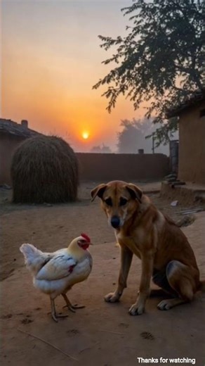 This Dog Did Something Unbelievable for an Injured Hen 🐶🐔 | Emotional Animal Story