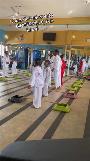 Cours de Taekwondo à Bingerville