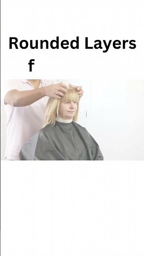 💇‍♀️ How To Cut Rounded Layers for Volume | Step-by-Step Haircut ✂️