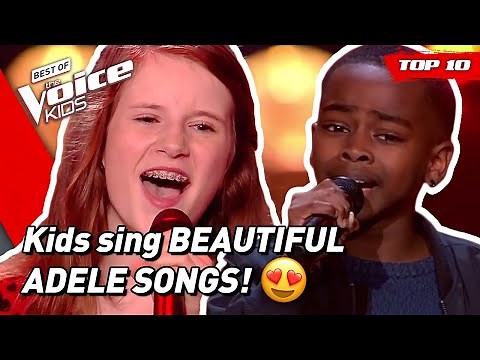 TOP 10 | Would ADELE turn for these young singers in The Voice Kids? 😍