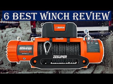 Best Winch ! Top 6 Best Winches in 2024 Reviews Buying Guide