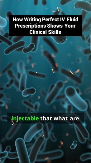 Master the Art of IV Fluid Prescriptions!