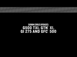 Garmin Upgrades for Cirrus Aircraft: Modern, Reliable and Tailored to Your SR20/SR22