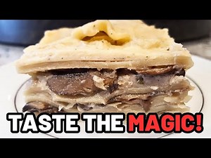 Mushroom Lasagna-A Taste Bud Delight!