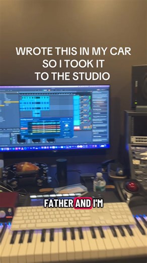 I love making ideas into little vibrations of air 🍿 #music #writing #studio #florida #praise