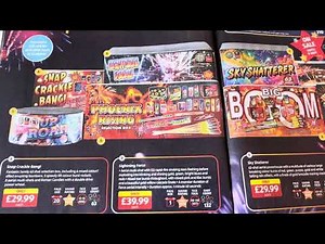 Aldi Supermarket Fireworks Leaflet 2025