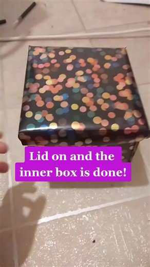 Chocolate Explosion Gift Box Inner Box Tutorial