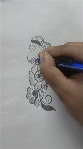 pencil Mehndi practice||new design mehndi||#mehndi