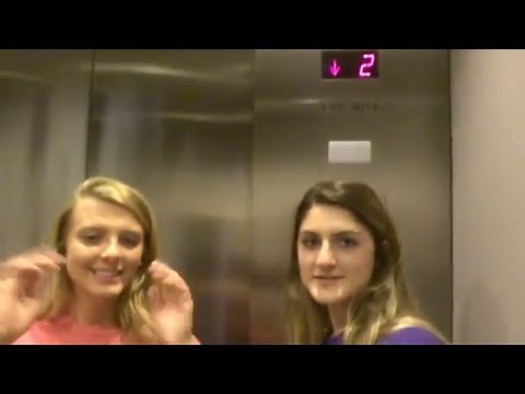 The tales of 2 beautiful girls on my favorite Schindler 500A traction elevators!