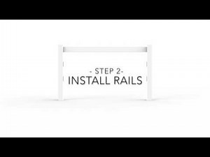 3 Rail Vinyl Fence Assembly - How to Assemble 3 Rail Vinyl Fencing