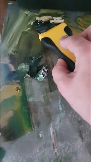 Paleta de cristal para pintar al óleo / VENTAJAS