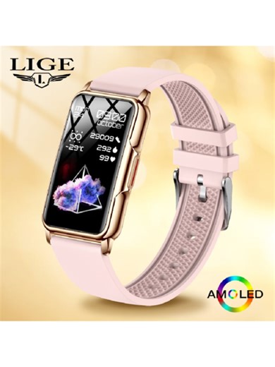 LIGE Smart Watch With Heart Rate/ Blood Oxygen/ Blood Pressure/ Sleep Monitor, Fitness Tracker Sports Modes Step Calorie Counter Activity, Health Trackers IP67 Waterproof Calls And Messages Notification | SHEIN