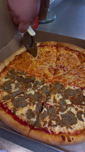 Cheese 🧀 or Sausage two toppings, ONE pie at Mr. Bruno’s Pizza 🔥 Fresh dough. Homemade sauce. Melted mozzarella. Perfectly seasoned sausage. This is how Saddle Brook does pizza. If you’re in Saddle Brook, NJ or anywhere in Bergen County, this is your sign to pull up. 📍 472 Market St, Saddle Brook, NJ 📞 201-845-0990 Comment your side right now ⬇️ #njeats #pizza #fyp #foodie