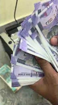 DIY banknote counting machine: Budget build #shorts #money #fun