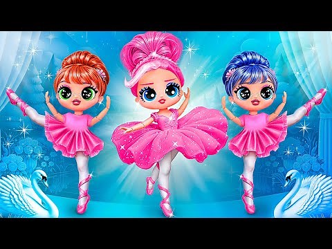 Ballerina Growing Up! 30 LOL OMG DIYs