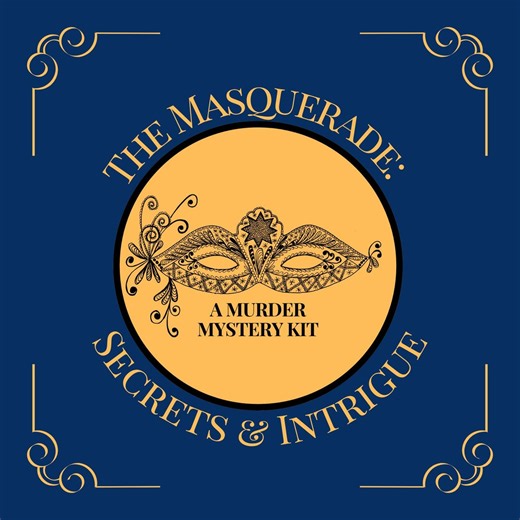 Victorian Masquerade Murder Mystery Party Printable Game (8-20 Guests) | A Night of Secrets & Intrigue | Adult Party | DIY Murder Mystery - Etsy