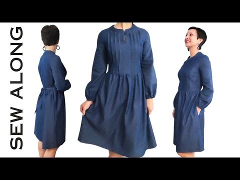 Sewing a Pintuck Dress: Step-by-Step Tutorial!