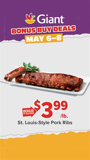 Find this week's best deals online or in our app! | Giant Food
