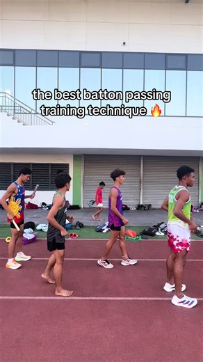 The Best Baton Passing Training Technique for Track and Field