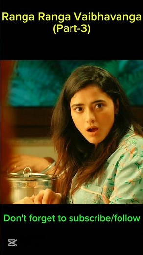 Part-3||Ranga ranga vaibhavanga full movie in hindi|| Hindi movie||south movie explained #shorts!!