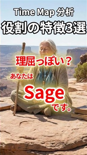 【特徴3選】理屈っぽいと言われるあなたは「賢者」タイプ。感情論は無視して正解です。 #TimeMap #分析 #論理的思考#Shorts #TimeMap#u占い#人間関係 #成功事例 #恋愛