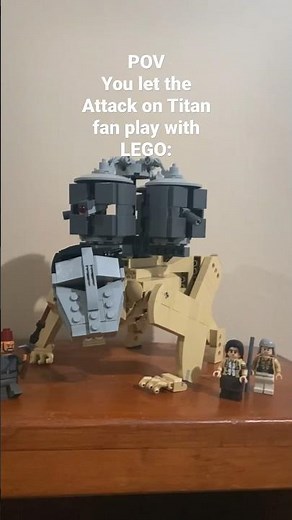 Lego Attack on Titan sets? #attackontitan #aot #legos #lego