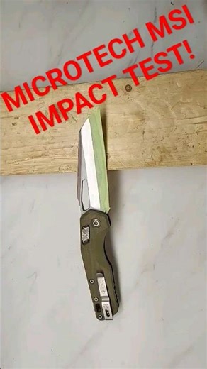 MICROTECH MSI IMPACT TEST! SPINE WHACKS, BUTT IMPACT #destructive