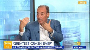 4.8K views · 46 reactions | Harry Dent is the king of doom and gloom - predicting a worldwide crash in shares and property bigger than the global financial crisis. #9Today | WATCH LIVE 7am | TODAY | Facebook
